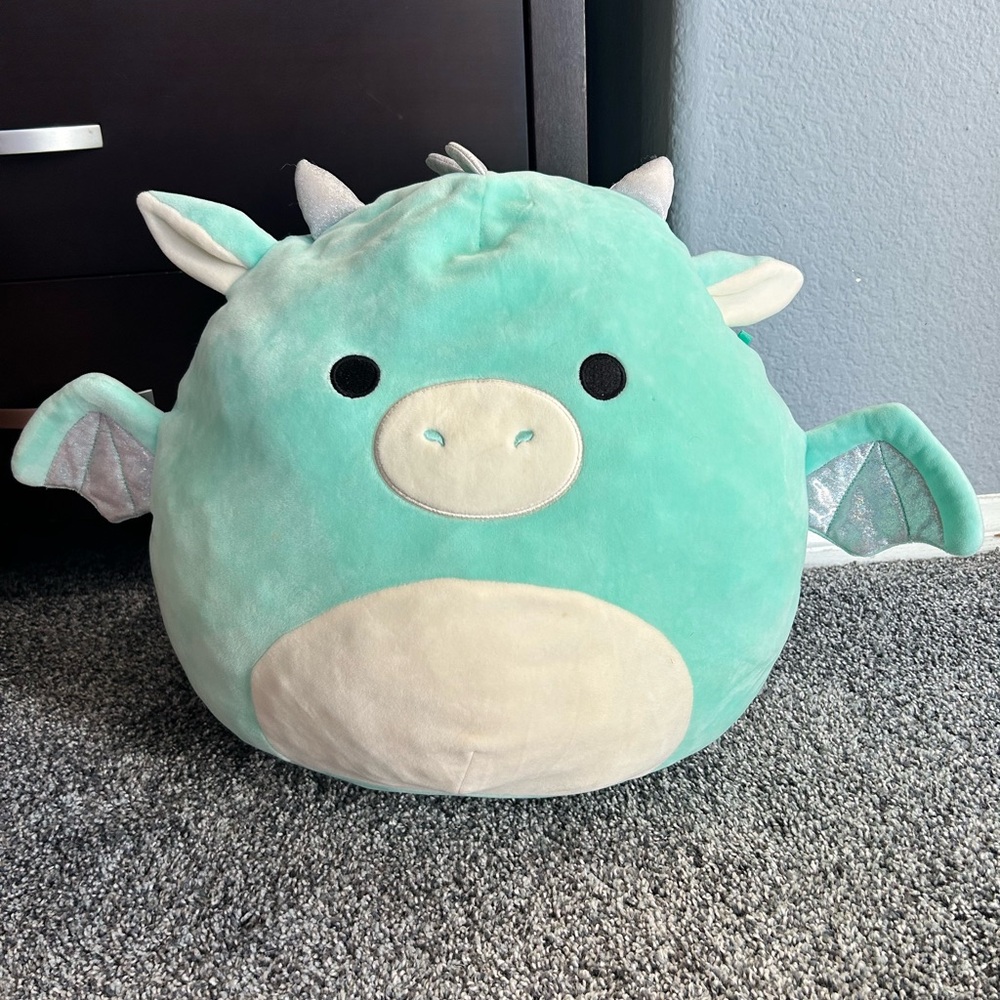 Squishmallows Mint Green Plush